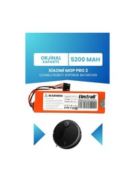 Resim Xiaomi Mop Pro 2 Uyumlu Batarya 5200mah Robot Süpürge Batarya 
