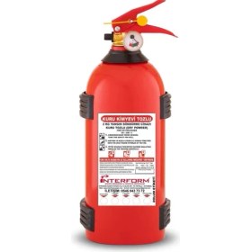 Resim 2 kg Abc Kuru Kimyevi Tozlu Yangın Tüpü 