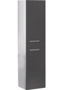 Resim Denko Terra 35 Cm Mdf Antrasit Gri Banyo Boy Dolabı Antrasit - Gri 