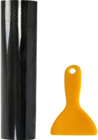 Resim 5d Yüksek Parlaklık Karbon Fiber Kendinden Yapışkanlı Film, Vinil Sarma Etiket Araba Sarma Filmi Otomotiv Kendin Yap Çıkartmaları 