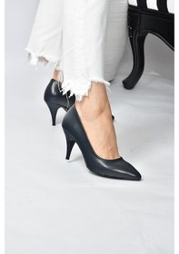 Resim Fox Shoes Lacivert Kadın Topuklu Ayakkabı A922151109 