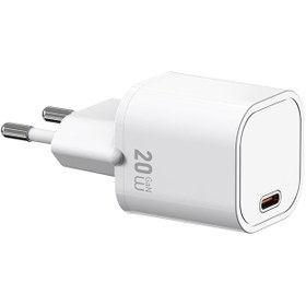Resim Wiwu Wi-G014 Cube Serisi GaN Tech PD Hızlı Şarj Özellikli Mini Şarj Başlığı 20W - Beyaz 