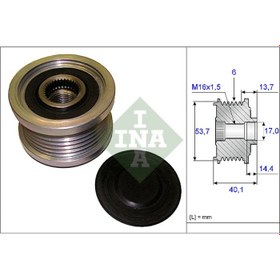 Resim ALTERNATOR KASNAGI ASTRA J INSIGNIA ADAM ZAFIRA TOURER C AVEO CRUZE BMW 5 (E60 E61) 520D (6 KNL) 