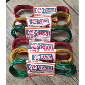 Resim UltraNova Kahverengi Çelik Çamaşır İpi 6'lı, 10 Mt, dayanıklı ve kullanışlı ürün 