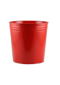 Resim Mas Çöp Kovası Metal 10 Lt. Kırmızı 