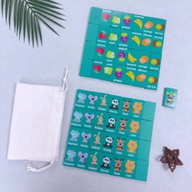 Resim Renk Kutusu Ahşap Çok Fonksiyonlu Domino, Yığın Yüksek Bellek Satranç, Meyve Hayvan Bağlantısı, Mahjong Oyunu, Mantıksal Düşünme ve Mantık Yeteneği Eğitimi, El-Göz Koordinasyonu, Bellek, Hayvan ve Meyve Kelime Öğrenme, İki Kişilik Etkileşim İçin Uygun, Aile Toplanma Oyunu, 57 Ahşap Yapı Bloğu, Saklama Çantası İçerir, Noel, Paskalya, Cadılar Bayramı İçin Uygun 