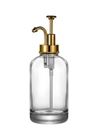 Resim Yuvarlak Cam Sıvı Sabunluk Retro Şık Sabunluk 500 Ml Çok Renkli 