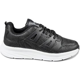Resim Jump 27878 Siyah - Beyaz Kadın Sneaker Günlük Spor Ayakkabı 