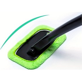 Resim 3 Adet Araba Cam Temizleme Fırçası - Buğu Çözme Ve Temizleme İçin Çift Kullanımlı Toz Giderme 