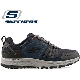 Resim Skechers Escape Plan 51591 Outdoor Erkek Spor Ayakkabı LACİVERT 