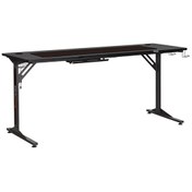 Resim Gaming Boss Oyuncu Ve Bilgisayar Masası-Siyah 180x76x70 Cm (GxYxD) Adore Mobilya