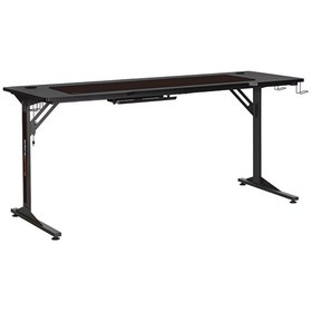 Resim Gaming Boss Oyuncu Ve Bilgisayar Masası-Siyah 180x76x70 Cm (GxYxD) 