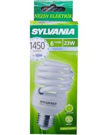 Resim Sylvanıa 23 Watt Beyaz Işık Spiralli Tasarruflu Ampul 