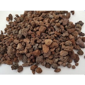 Resim Pomza 10 KG 5-10 Mm Lav Taşı Kırmızı Pomza Orta Boy Cüruf Ponza 