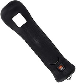 Resim Sap hızlandırıcı, aşınmaya dayanıklı uzaktan kumanda sensörü denetleyici Wii Motion için silikon kılıf hassasiyetini artırır (siyah) 