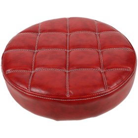 Resim Round PU Cushion Stool Pad Replacement for Bar Stools – , Wear Resistant, Smooth Surface for Kitchen, Dining Room & Events 