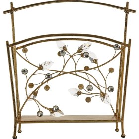 Resim Vitale Gold Kristal Dekoratif Gazetelik 