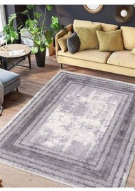 Resim Padişah Halı Eternity 31972 095 Serisi Akrilik Salon Oturma Odası Halısı Gri 