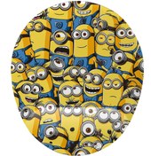 Resim Minions Desenli Bilek Destekli Mouse Pad 