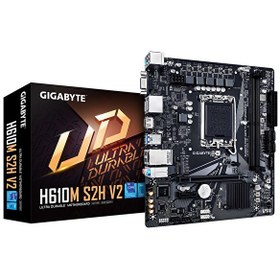 Resim Gigabyte H610M S2H V2 DDR5 1700P Micro ATX Anakart 