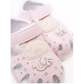 Resim Totoska Led Aydınlatmalı Ve Sert Topuklu Ortopedik Sandaletl 227447060 Pembe 