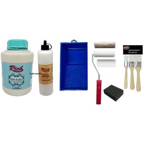 Resim Rich Multi Surface Akrilik Boya 1.75 Kg Set 2110 Granit N11.1278 