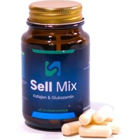 Resim Sell Mix Kollajen Ve Glukozamin İçeren Takviye Edici Gıda 30 Kapsül 