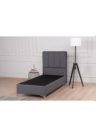 Resim Kilim Mobilya Gold Therapy Sandıklı Baza Başlıksız Renk Antrasit 90x190cm Baza 