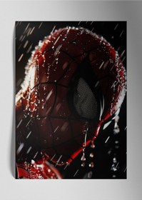 Resim Metal Baskı Marvel Parlak Duvar Tablosu - Spiderman Örümcek Adam, Spiderman 