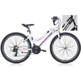 Resim BIANCHI BELLA KADIN DAĞ BİSİKLETİ 380H V 26 JANT 21 VİTES SİYAH BEYAZ TURKUAZ 