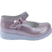 Resim Toddler 01301 Dolgu Taban Taşlı Ortopedik Kız Babet 26-30 (416894913) Platin 