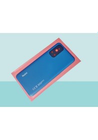 Resim Xiaomi Redmi Note 11 Uyumlu Arka Kapak Batarya Kapağı - Mavi Çok Renkli 