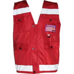 Resim Ssm Harman Kumaş Mühendis Tipi İkaz Yeleği 