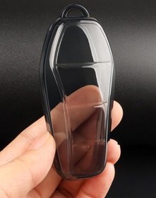 Resim Ximistore9 Byd İçin Siyah Tpu Akıllı Anahtar Koruması - 360 Derece Korumalı, Şeffaf, Anti-skayma, plus/dmi e2 ev E3 05 Uyumlu 