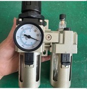 Resim Elmpaly Ac3010-03 Hava Filtresi Kompresör Yağ Su Ayırıcı Otomatik Drenaj Basınç Regülatörü 