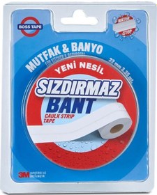 Resim Boss Tape 0400 Mutfak Ve Banyo Sızdırmazlık Bandı 22mmx3.35m 