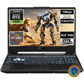 Resim Asus TUF Gaming A15 FA506NF-HN050A16 Ryzen5 7535HS 15.6" 64 GB RAM 1 TB - 1 TB SSD RTX2050 FHD FreeDOS Gaming Laptop 