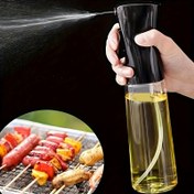 Resim Mutfak Yağı Sprey Şişesi, Kamp, Barbekü, Pişirme, Sirke ve Soya Sosu Sprey, Mutfak, Hava Fritözü, Salata, Pişirme, Barbekü ve Derin Kızartma İçin İdeal, Modern Mutfak Aksesuarı, Dayanıklı Plastik 