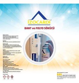 Resim Izocardi Etiket Folyo ve Bant Sökücü Sprey 500 ml 