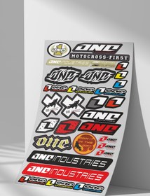 Resim Sticker Market Sticker Seti, Düz Yüzeyler Için A4 Boyutu Çıkartma Etiket Seti 