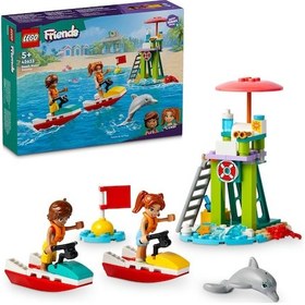 Resim LEGO® Friends Plaj Su Motoru 42623 - 5 Yaş & Üzeri Çocuklar için Yaratıcı Oyuncak Yapım Seti (84 Parça) 