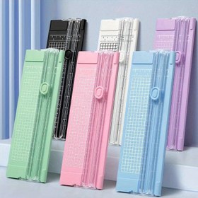 Resim Moda Popüler Guillotine A4/A5 Kağıt Fotoğraf Kesicileri Kesici Scrapbook Trimmer Hafif Kesme Makinesi Ofis Malzemeleri 