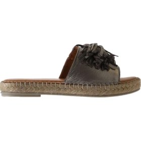 Resim Bueno Shoes Vizon Deri Kadın Düz Terlik 