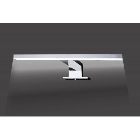 Resim Ledli Meriç Dekoratif LED Banyo Aplik 30CM Krom - 3000K Gün Işığı Pembe Metal 1 E14 