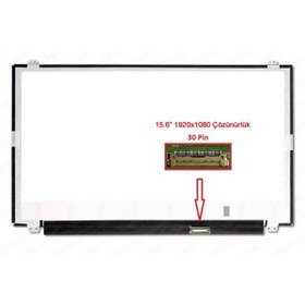 Resim İNFOSTAR LM156LF1L03 Uyumlu 30 pin 15.6 Full HD Slim Led 1920x1080 Ekran Panel 
