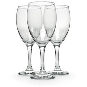 Resim Paşabahçe Amber Şarap Kadehi 365cc 6x20cm 3 lü 440265 Şeffaf 