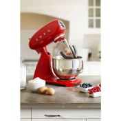 Resim Smeg 50's Style Retro 4.8lt Red Full Body Stand Mikser SMF03RDEU 