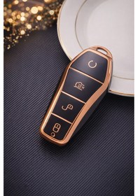 Resim Byd Tang Aksesuar Anahtar Kılıfı Siyah-gold 