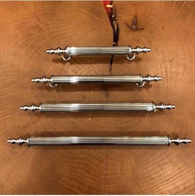 Resim Gürçayhırdavat Kumru Boy Kulp Krom Mobilya Dolap Çekmece Kapak Kulpu (2 Adet) 