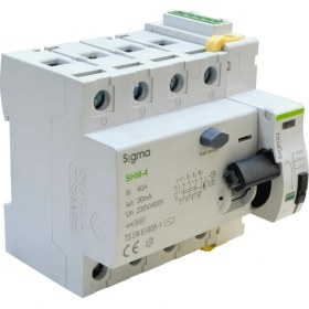 Resim Sigma Elektrik SCRC03 Otomatik Yeniden Kurma Ünitesi + 4X40 30MA Kaçak Akım Rölesi 